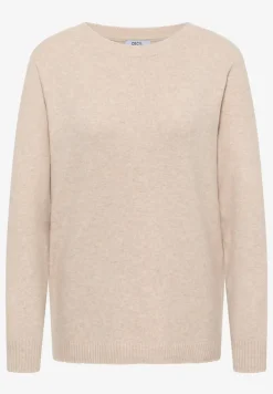 Doux pull-over en couleur unie