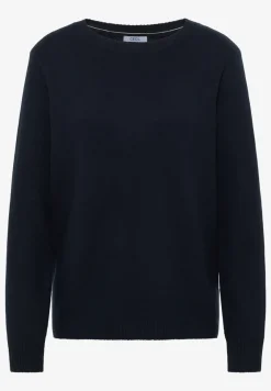 Doux pull-over en couleur unie