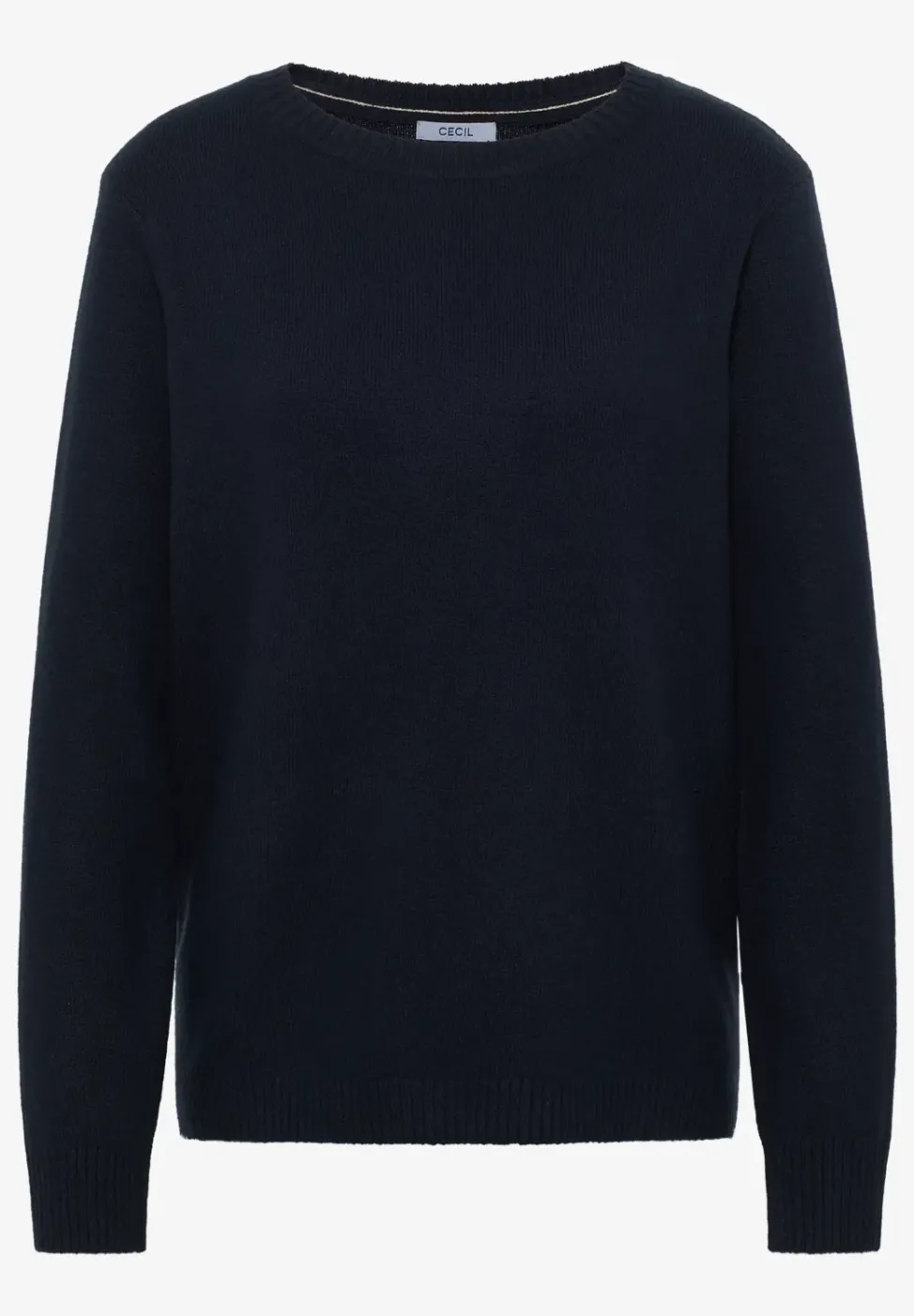 Doux pull-over en couleur unie
