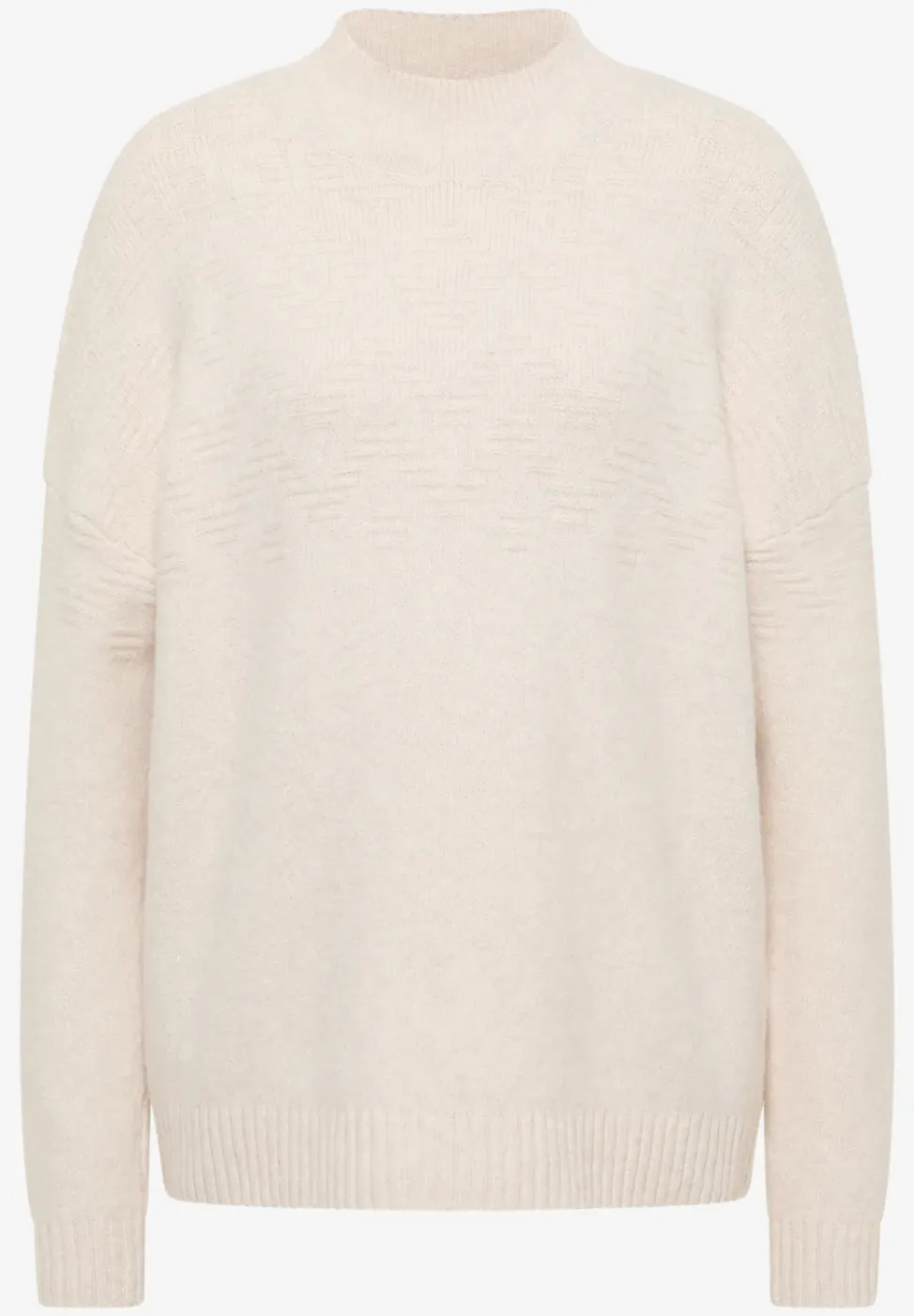 Doux pull-over jacquard