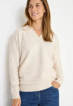Doux pull-over structuré