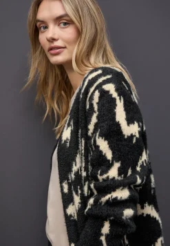 Doux cardigan jacquard