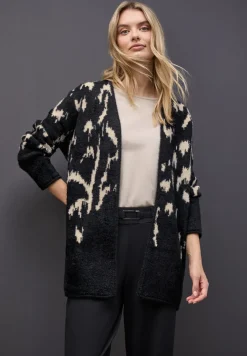 Doux cardigan jacquard