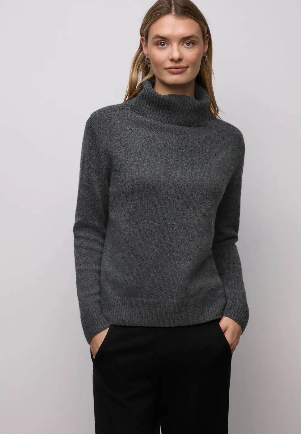 Doux pull à col roulé