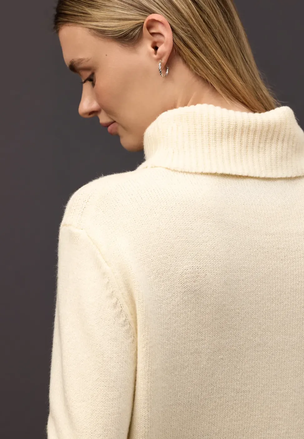Doux pull à col roulé