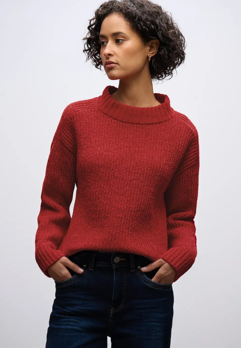 Doux pull-over chenille