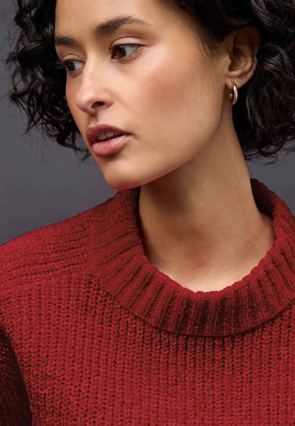Doux pull-over chenille