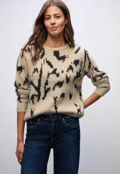 Doux pull-over jacquard