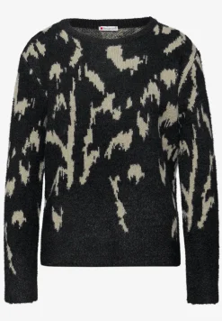 Doux pull-over jacquard