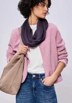 Echarpe loop en couleur unie