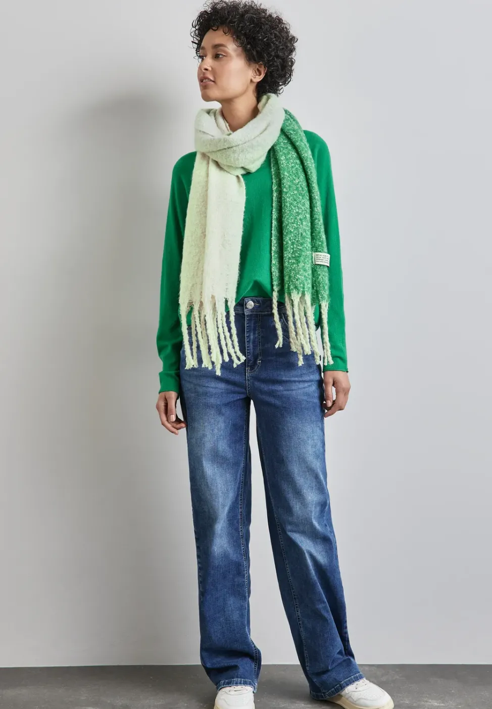 Foulard avec dégradé de couleurs