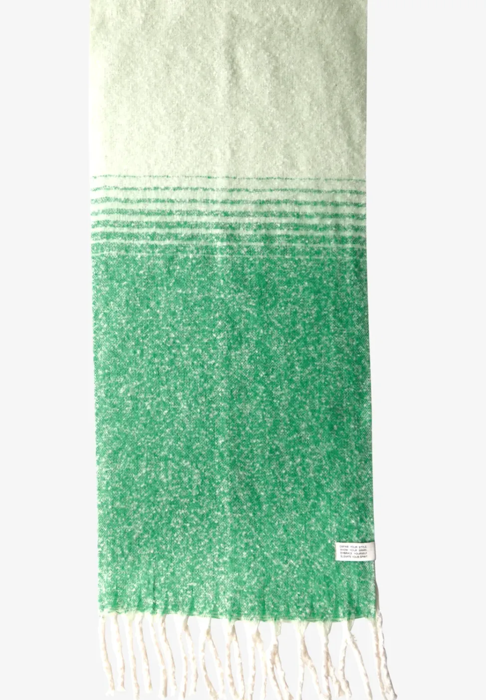 Foulard avec dégradé de couleurs
