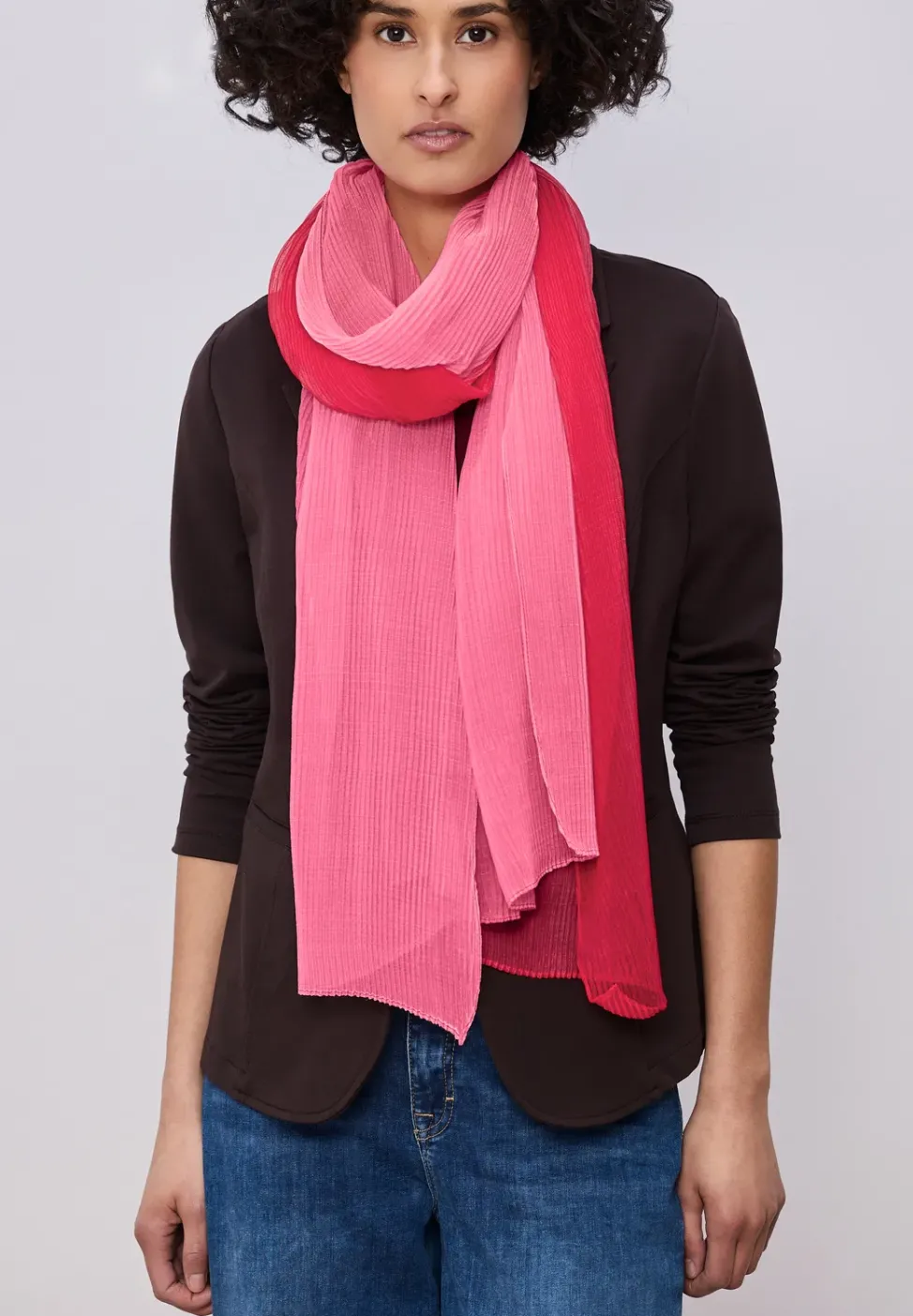 Foulard avec dégradé de couleurs