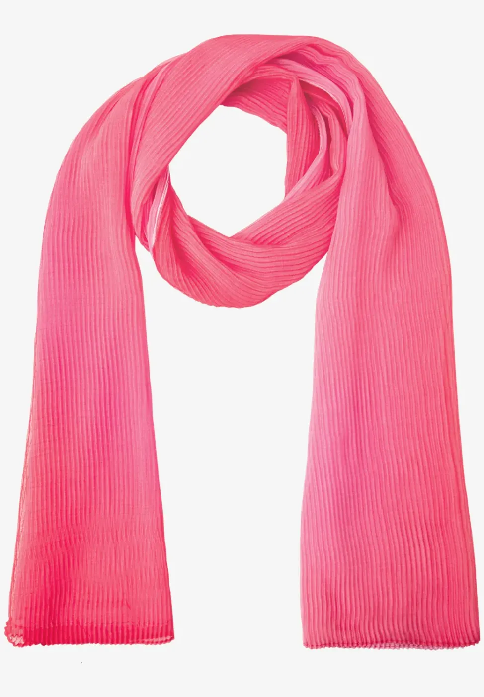 Foulard avec dégradé de couleurs