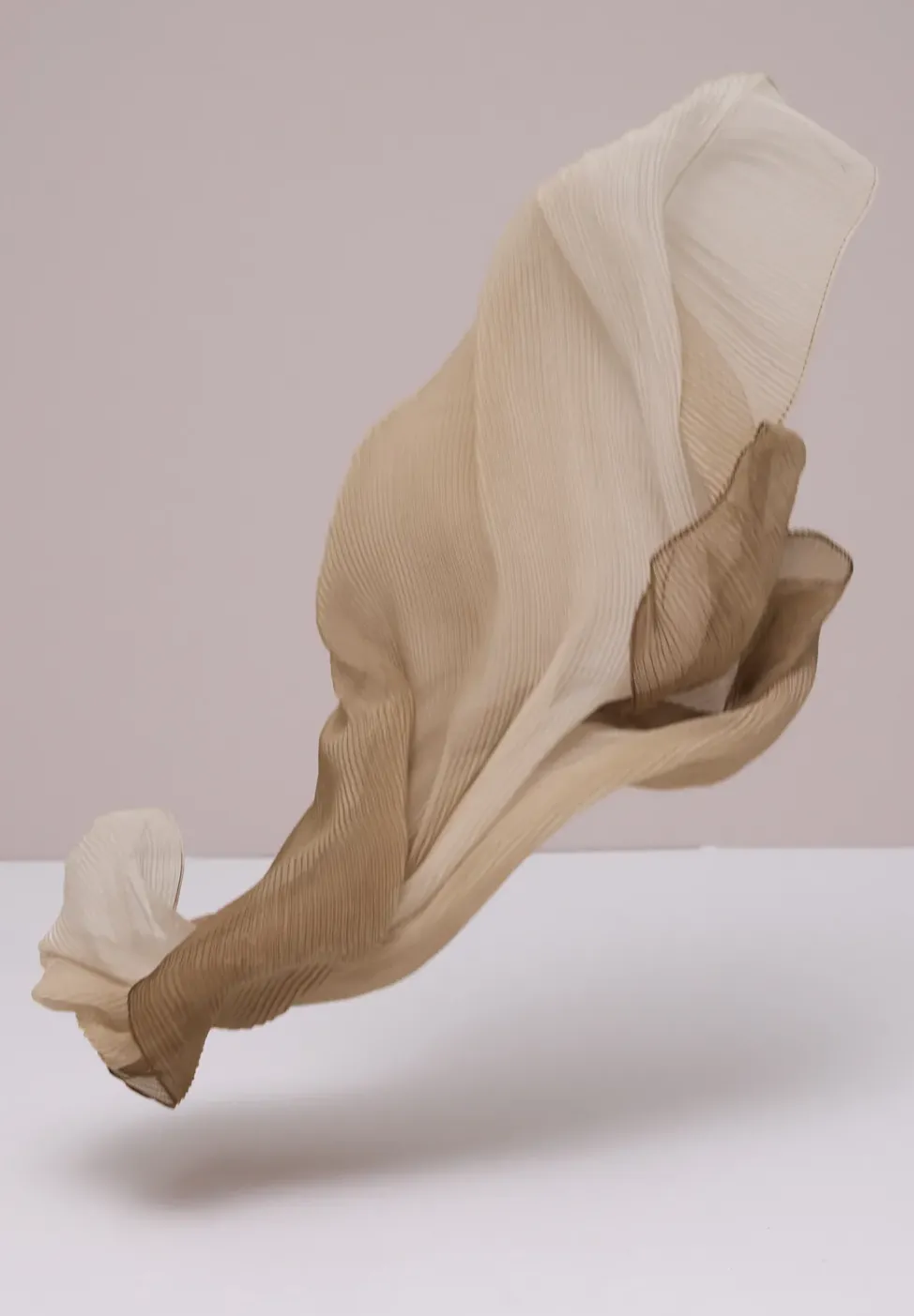 Foulard avec dégradé de couleurs