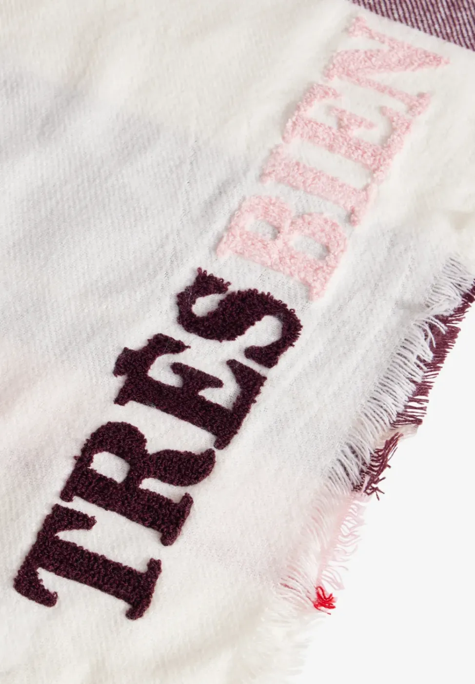 Foulard à carreaux