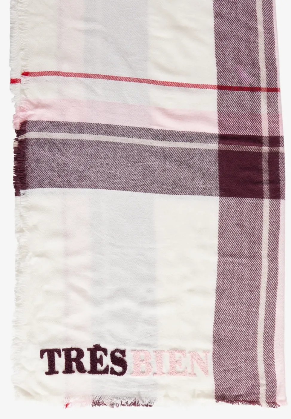 Foulard à carreaux