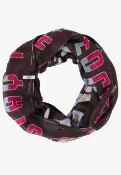 Foulard loop avec imprimé film