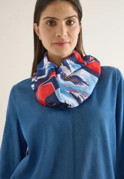 Foulard loop imprimé