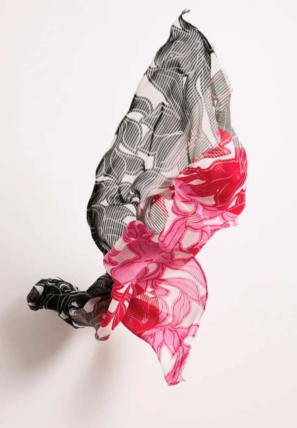 Foulard à motif floral