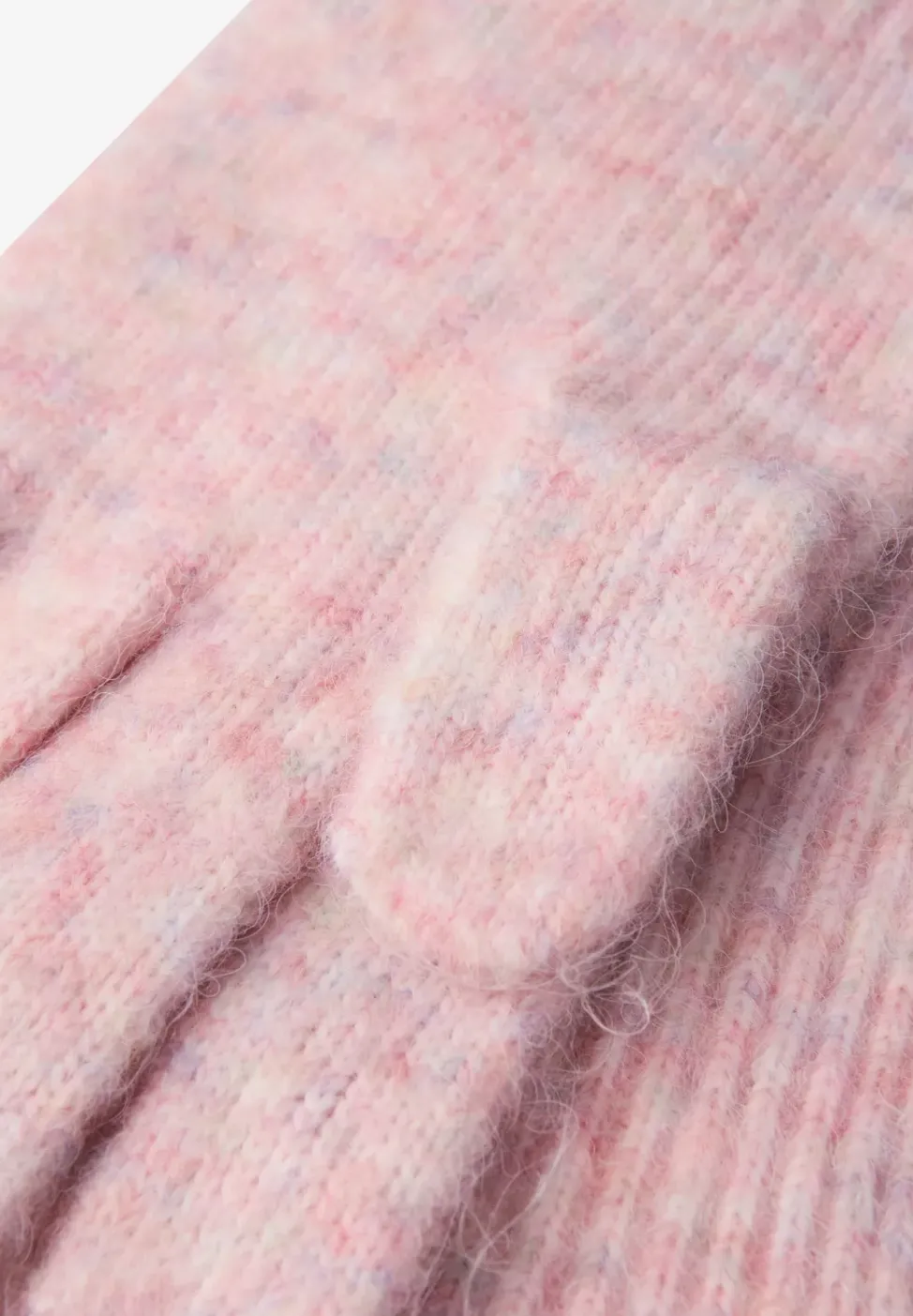 Gants avec une partie en laine