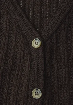 Gilet avec col en V et patte de boutonnage