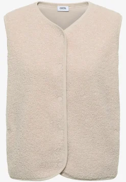 Gilet avec patte de boutonnage