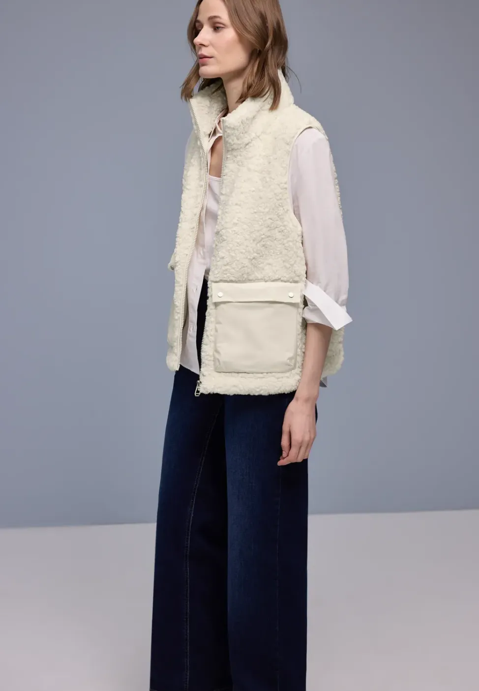 Gilet avec poches patch