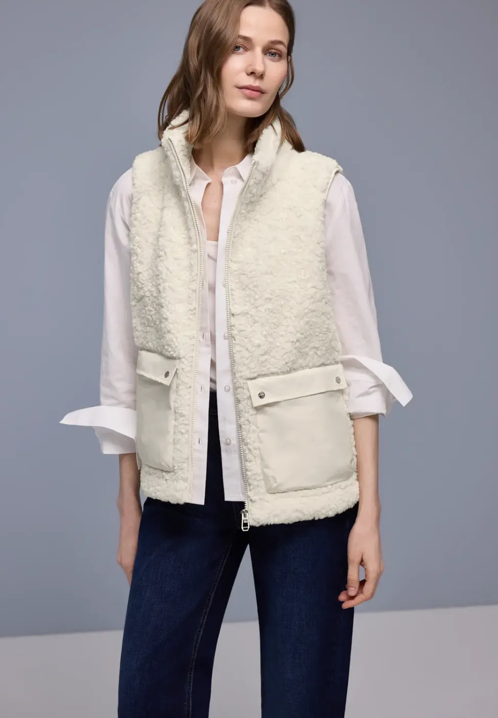 Gilet avec poches patch