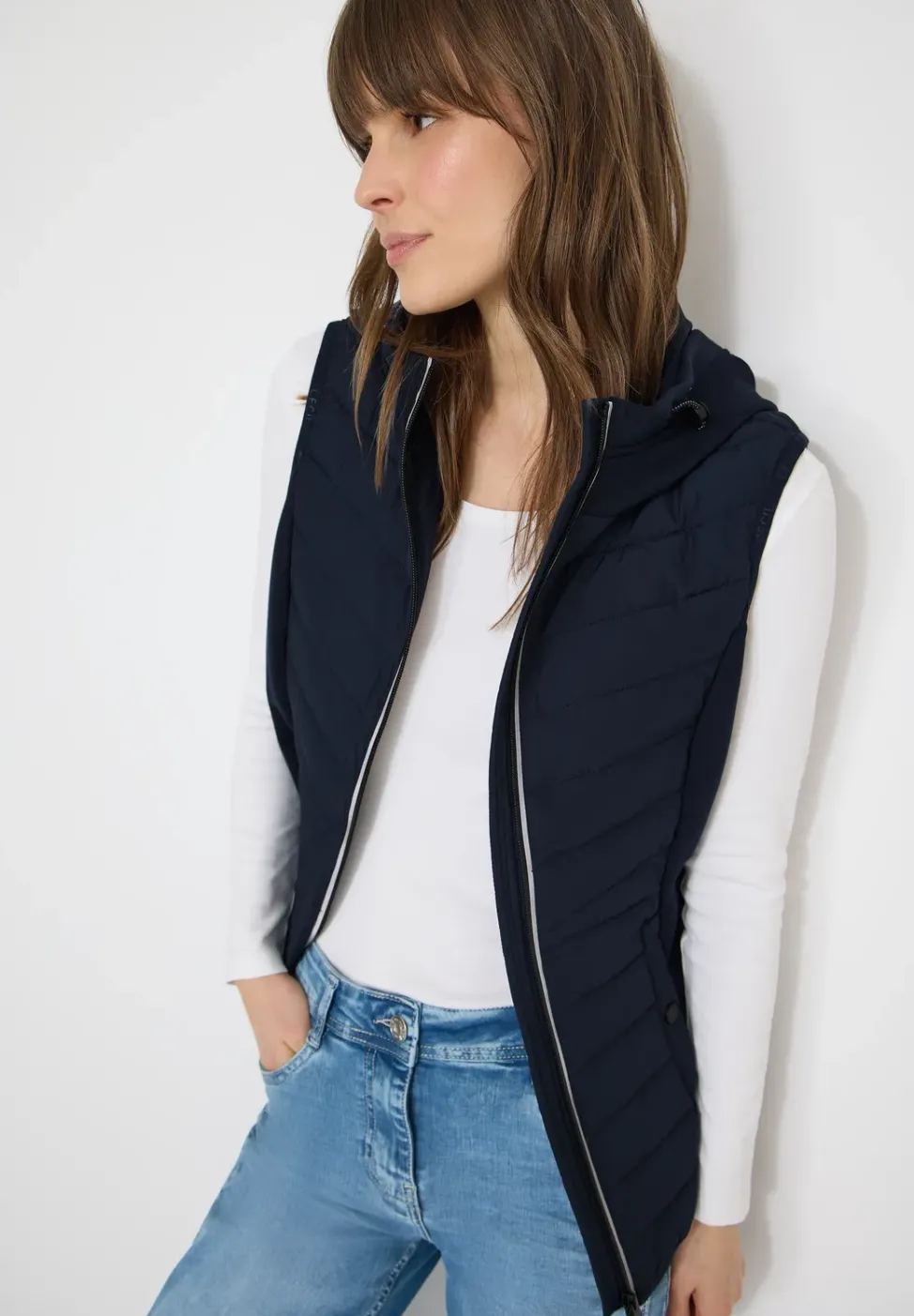 Gilet à capuche