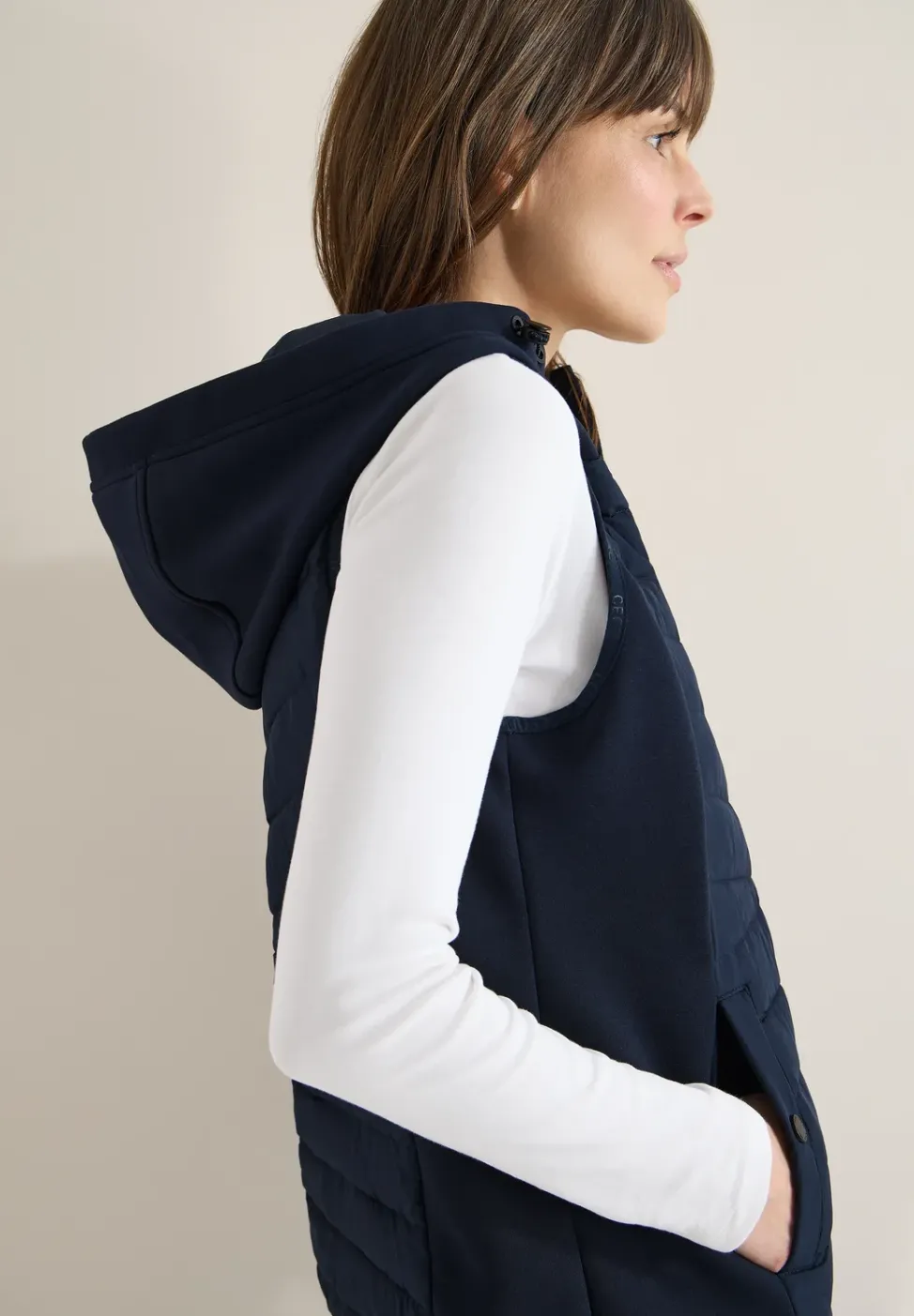 Gilet à capuche
