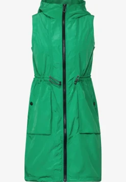 Gilet long avec mesh