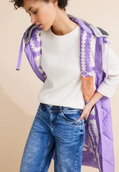 Gilet long matelassé
