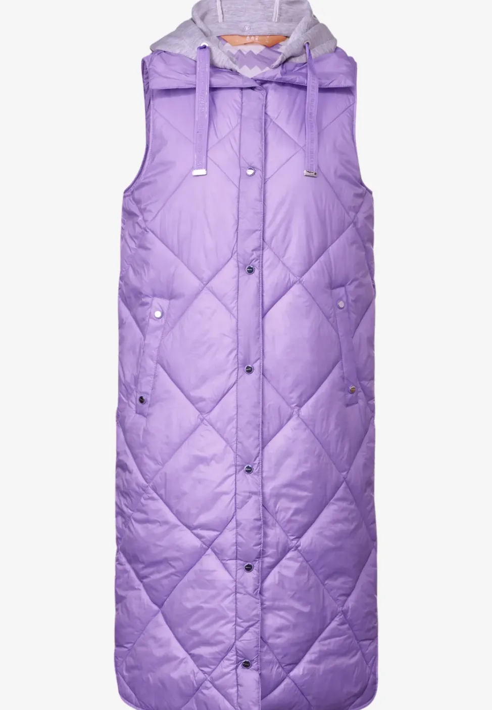 Gilet long matelassé