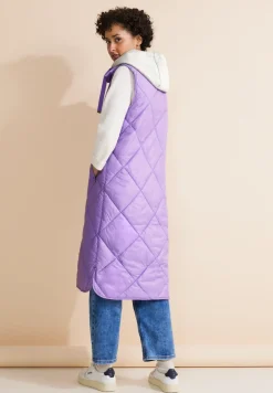 Gilet long matelassé