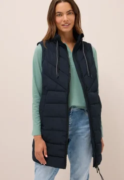 Gilet long matelassé