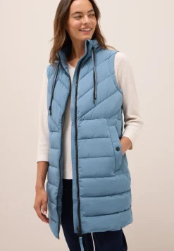 Gilet long matelassé