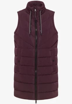 Gilet long matelassé