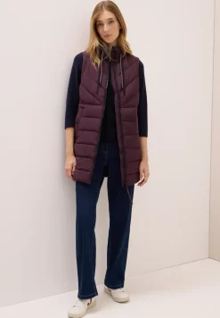 Gilet long matelassé