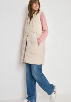 Gilet tampon en velours côtelé