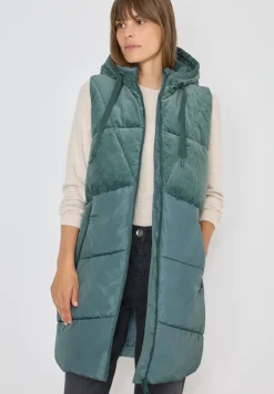 Gilet tampon en velours côtelé