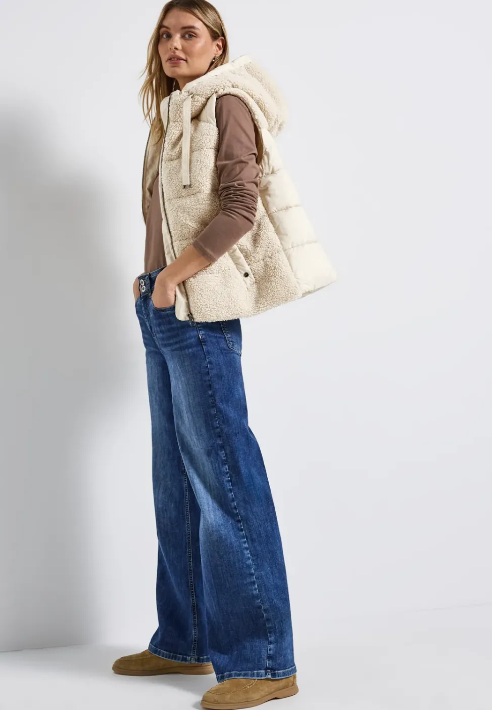 Gilet Teddy Struktumix
