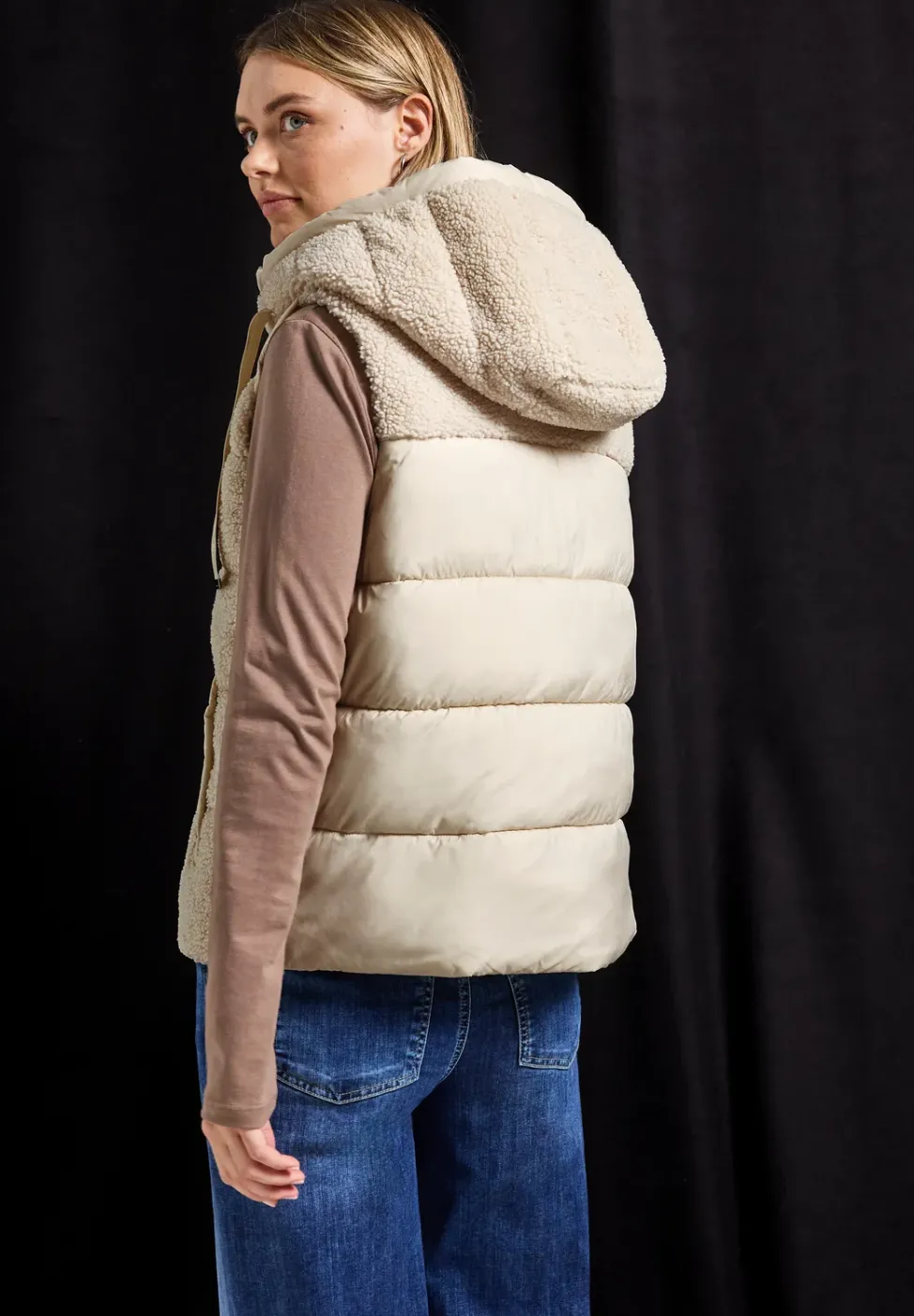 Gilet Teddy Struktumix