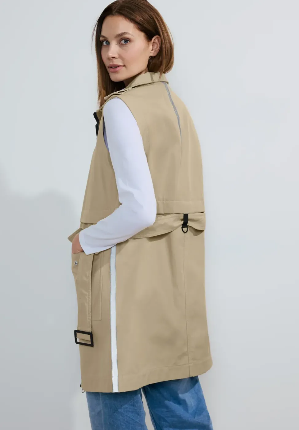 Gilet trench moderne