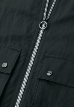 Gilet zippé avec cordon de serrage