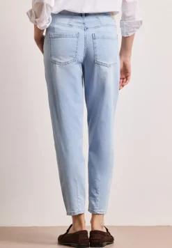 High Waist Barrel Leg Jeans en Loose Fit