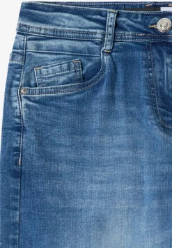 High Waist Barrel Leg Jeans en Loose Fit