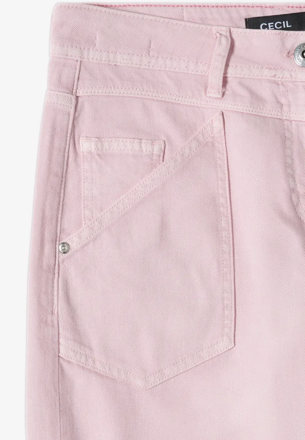 High Waist Barrel Leg Jeans en Loose Fit
