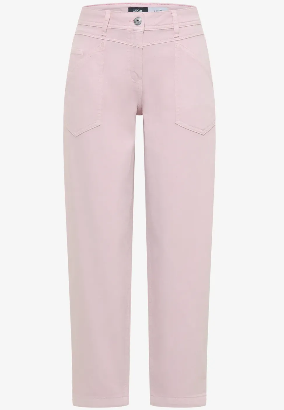 High Waist Barrel Leg Jeans en Loose Fit