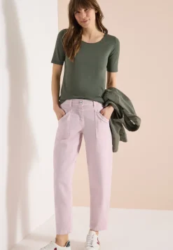 High Waist Barrel Leg Jeans en Loose Fit
